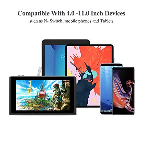 Car Headrest Mount Compatible with Switch 2 Model 2025/ Swith Black