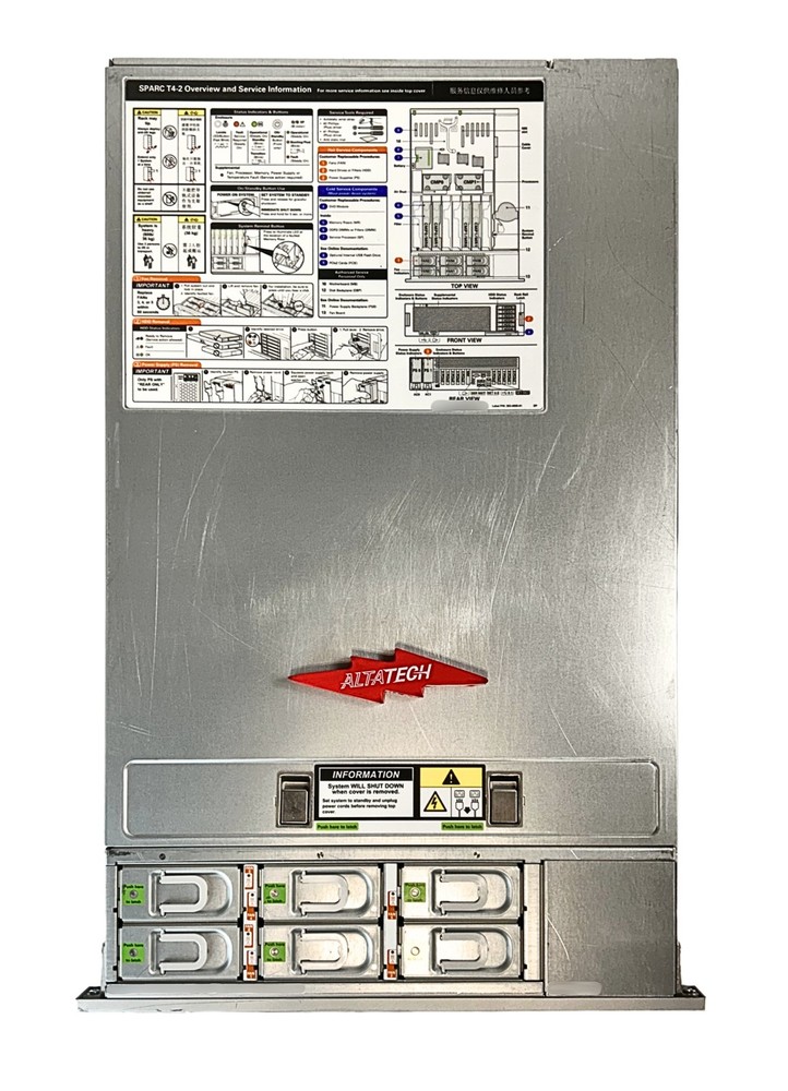 Sun Microsystems T4-2 8CORE 2.85GHZ CTO Server Chassis Barebone