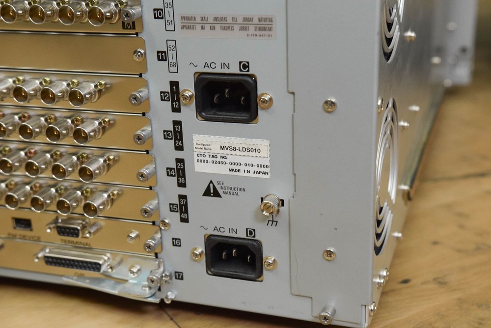 Sony MVS-8000A 3 M/E Multi Format Video Switcher CG00RLZ