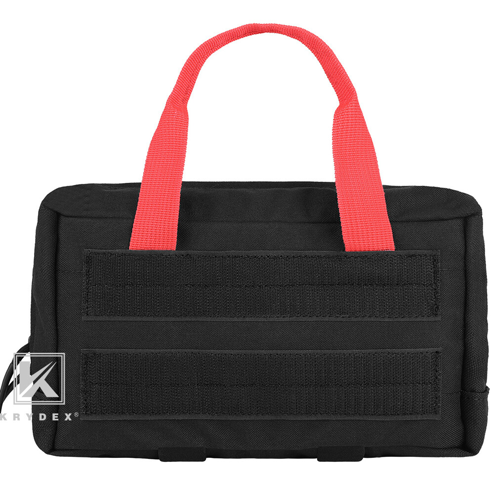 KRYDEX Clear Top Insert Pouch Organizer Hook Back Packing Cube for D3 Backpack