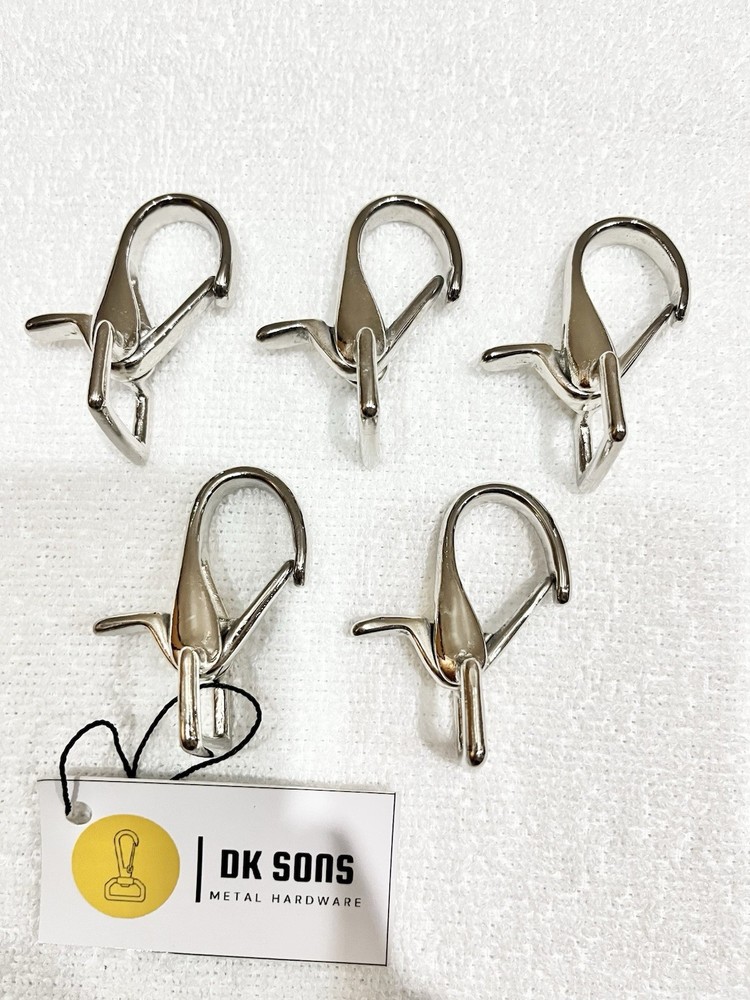 Push Fixed Swivel Snap Hook | Trigger Metal Clasp and Fastner | Stainless