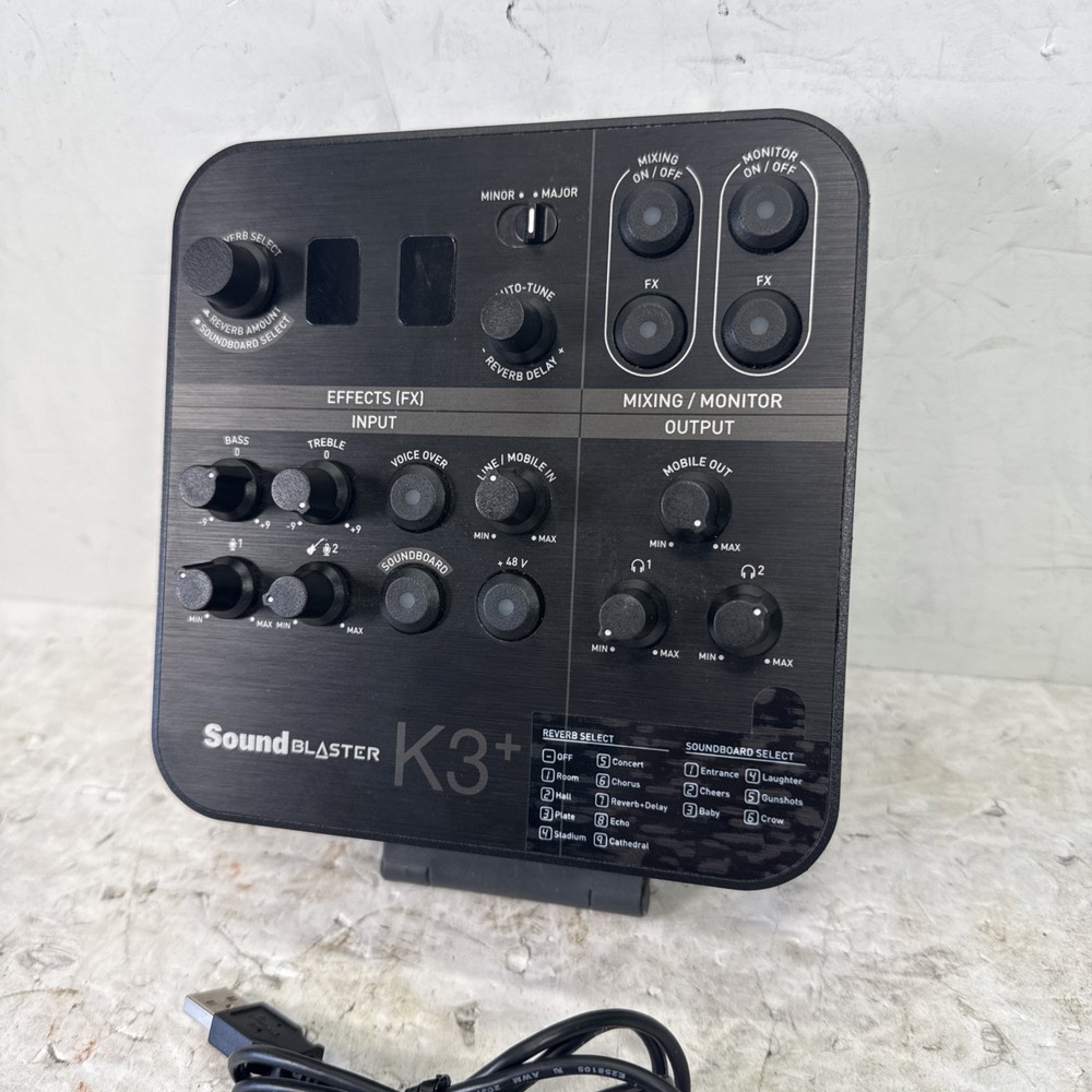 Sound Blaster K3+ Creative SB1720 | TESTED