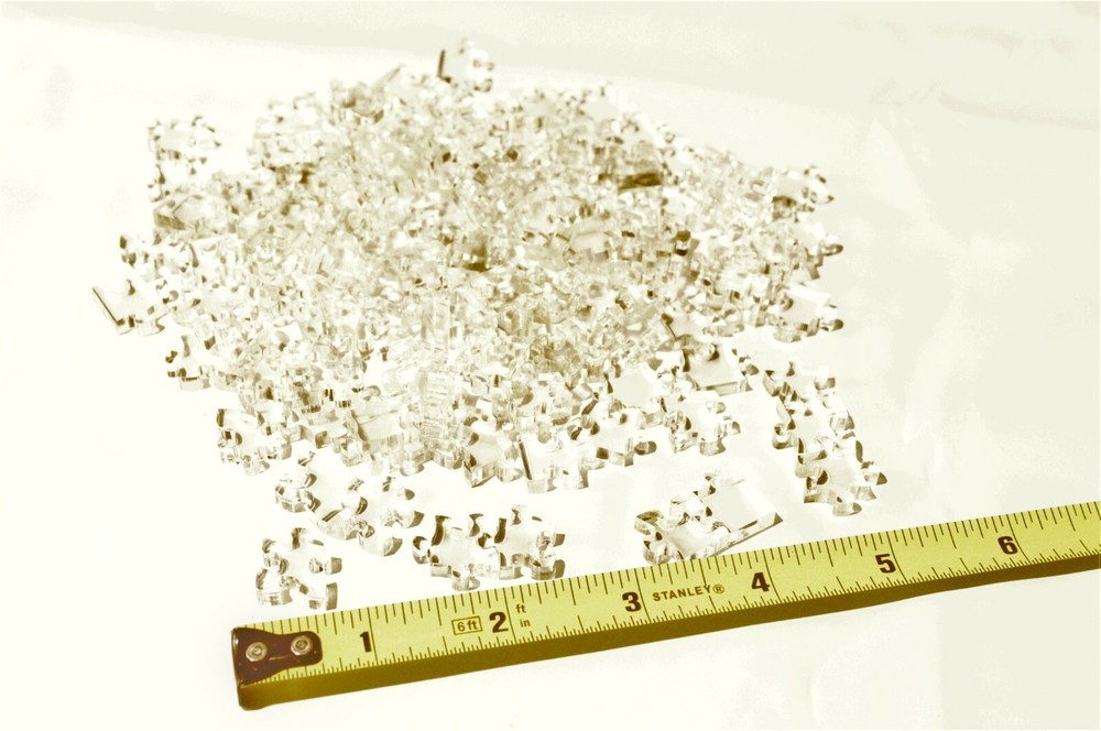 Puzzle Impossible - CLEAR JIGSAW PUZZLE that started the WORLDWIDE CRAZE!