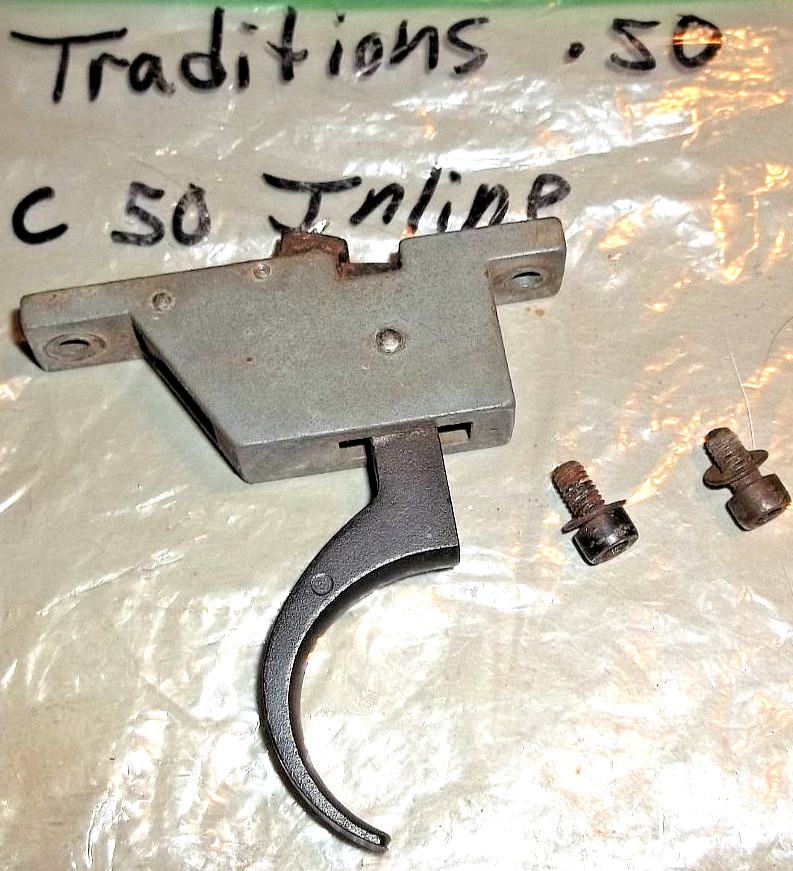 Traditions In Line 50 Cal. Muzzleloader Trigger Assembly & Screws FAST FREE SHIP