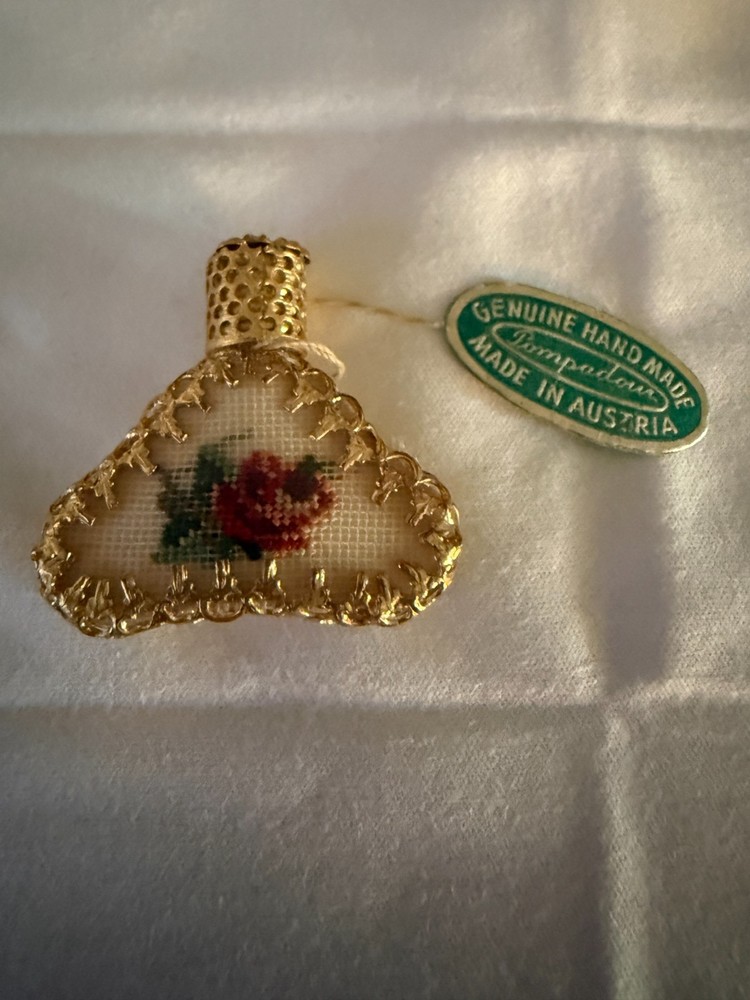 Vintage Handmade Miniature Perfume Bottle