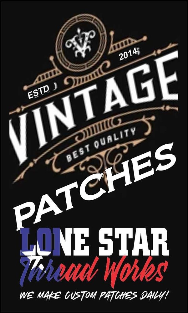 EMBROIDERED BANANA BALL PATCH (Please Read Ad)