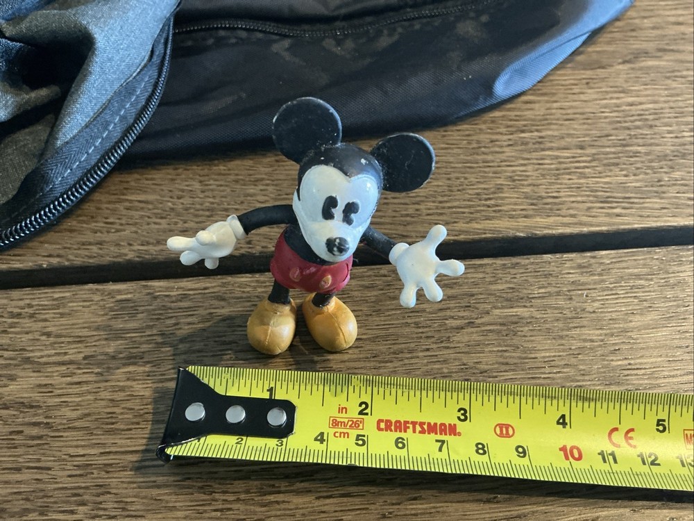 Vintage DisneyMickey Mouse Bendable 3” Bendems