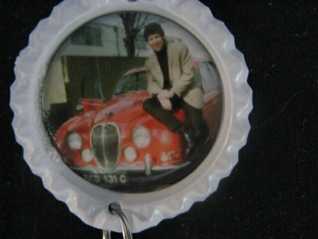 Bottle Cap Image Inside R/View Mirror ~ Tom Jones ~ **Gift Idea