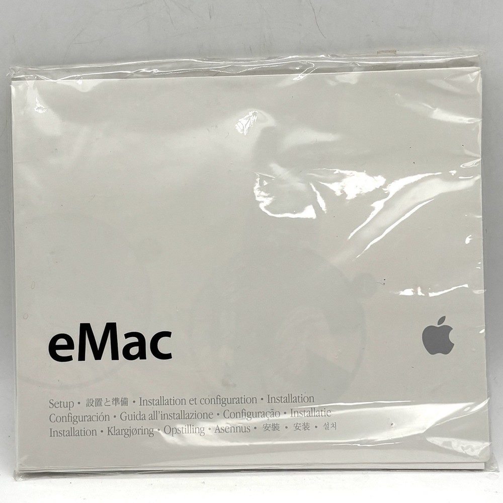 eMac Setup, User's Guide, Other Ephemera, 2002