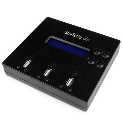StarTech 1:2 Standalone USB Duplicator & Eraser - Flash Drives - TAA Compliant -