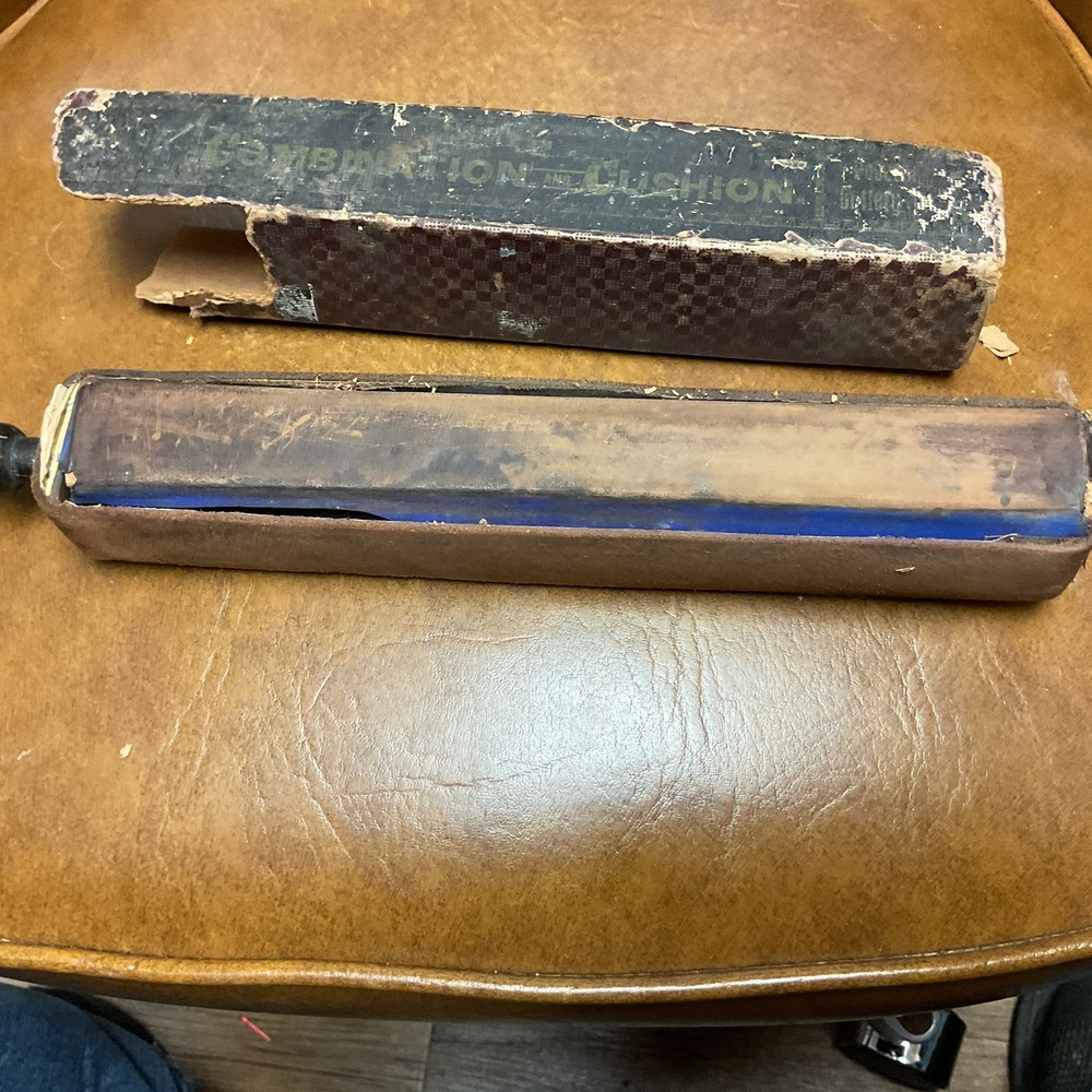 Vintage Combination Razor Strop. With Box