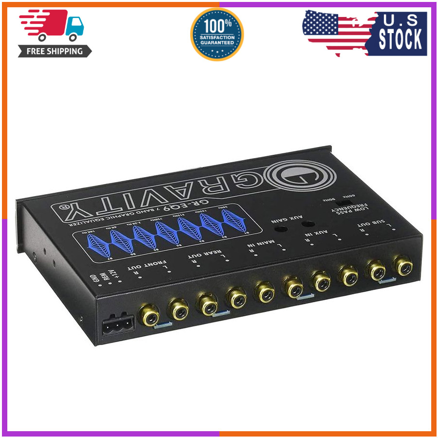 7 Band Graphic Equalizer GR-EQ9