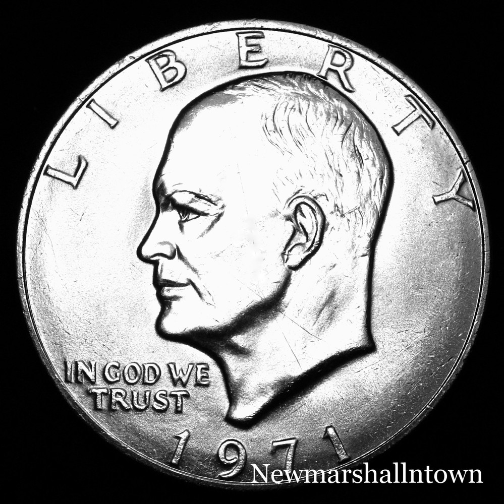 1971 P Eisenhower "Ike" Dollar from Roll