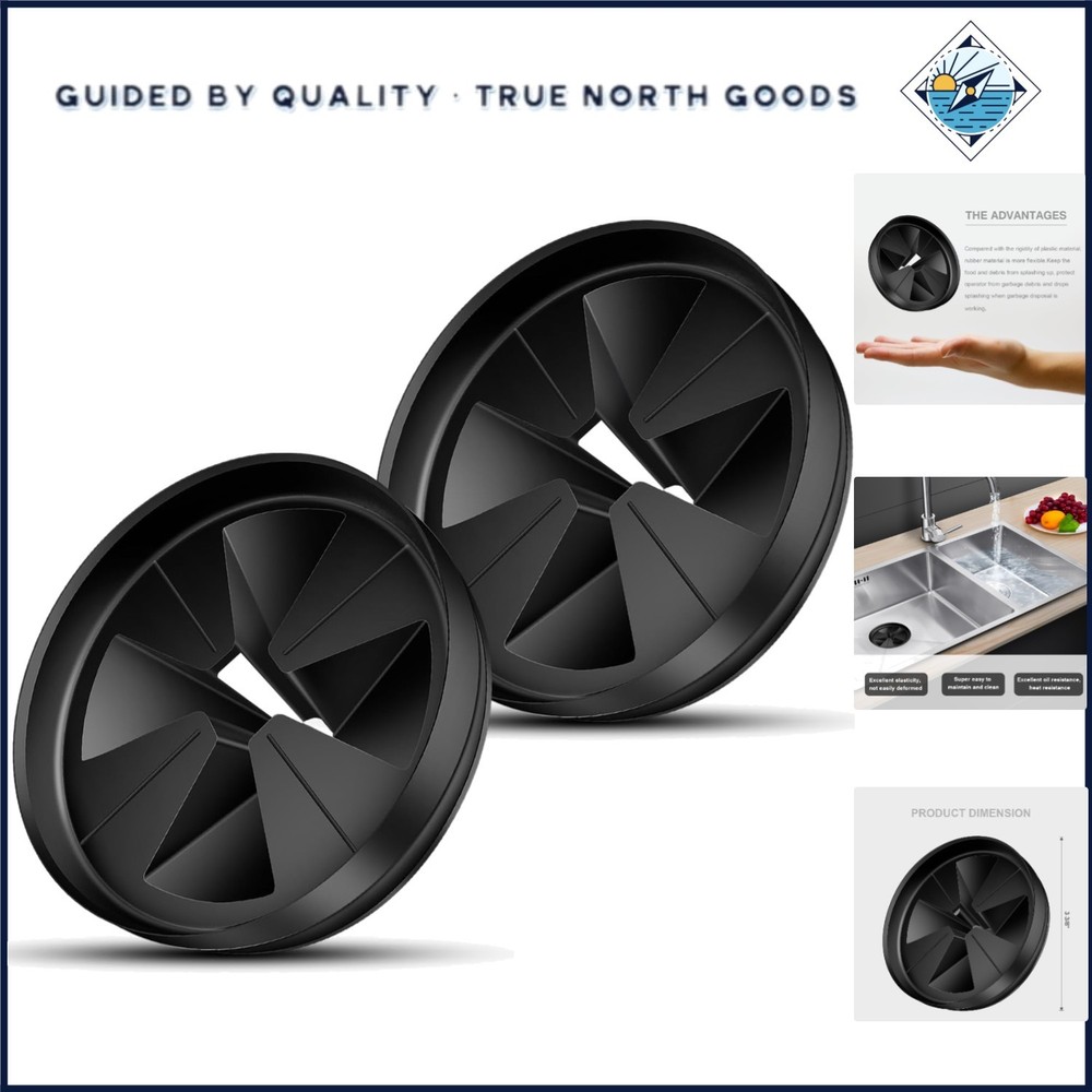 High-Quality Rubber Sink Baffle, Fits Standard Garbage Disposals, Easy Install