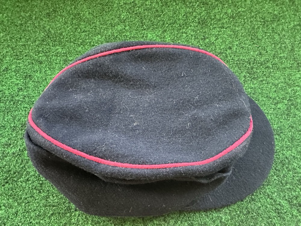 Original West German Firemans M43 Style Wool Hat Fire Service