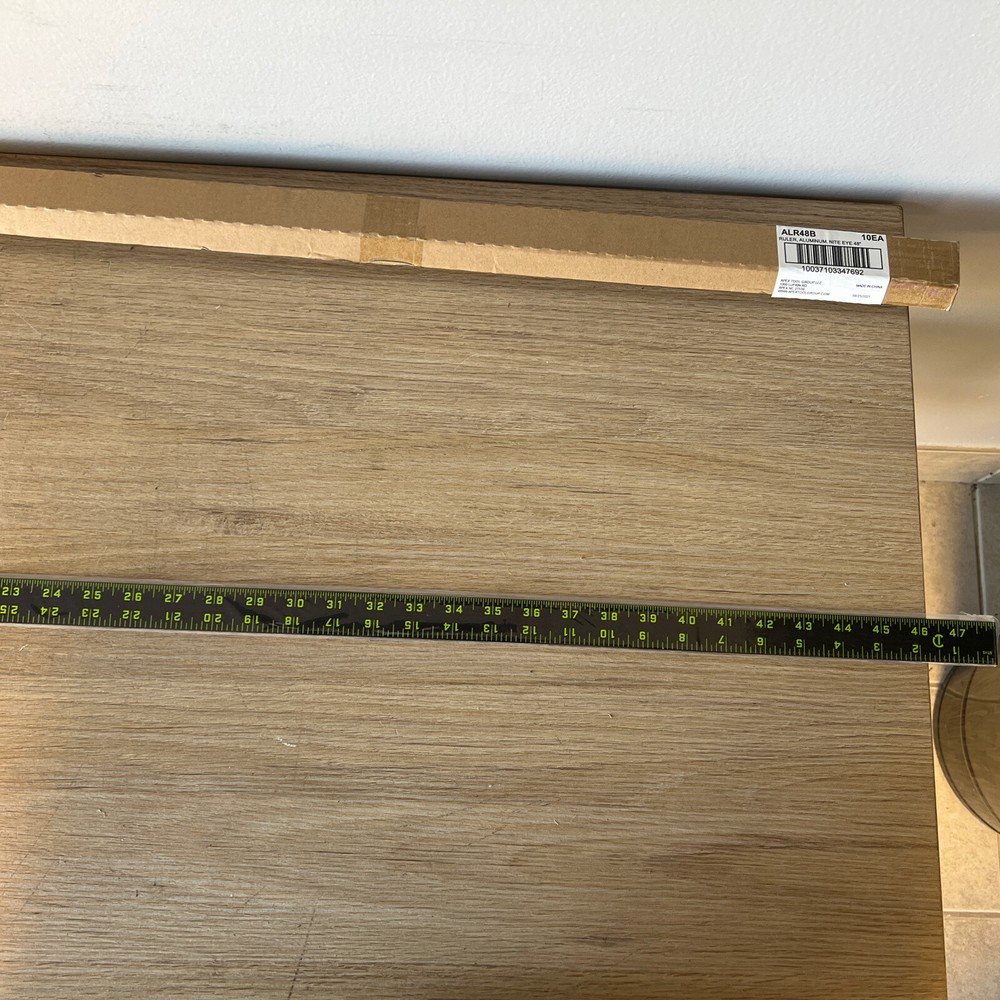 (Pack of 10) Crescent Lufkin Nite Eye 48" Ruler