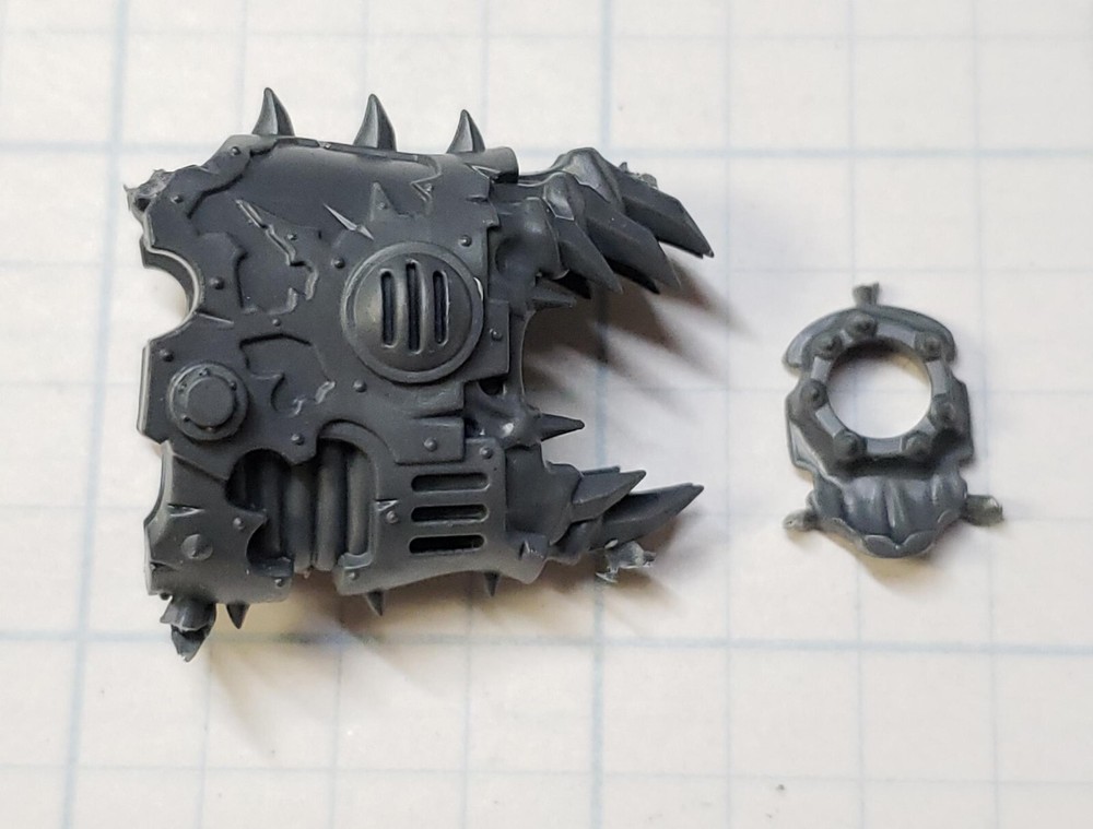 Warhammer 40k Chaos Space Marine Bits Forgefiend Ectoplasma Head #06