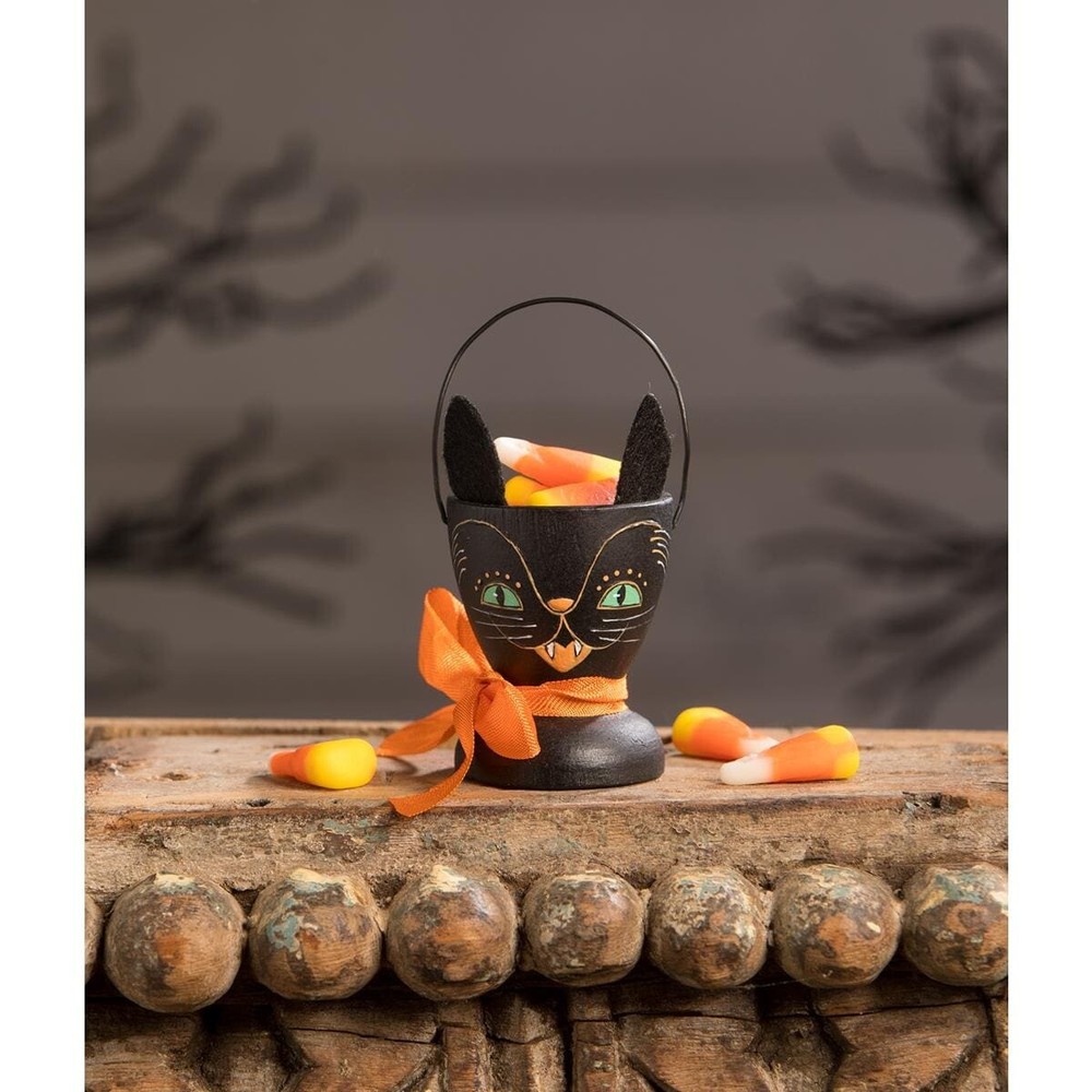 Black Cat Egg Cup