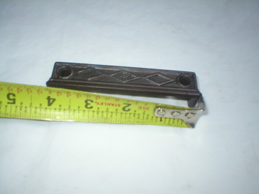 Antique Cast Iron Decorative Surface Mount Lock Catch