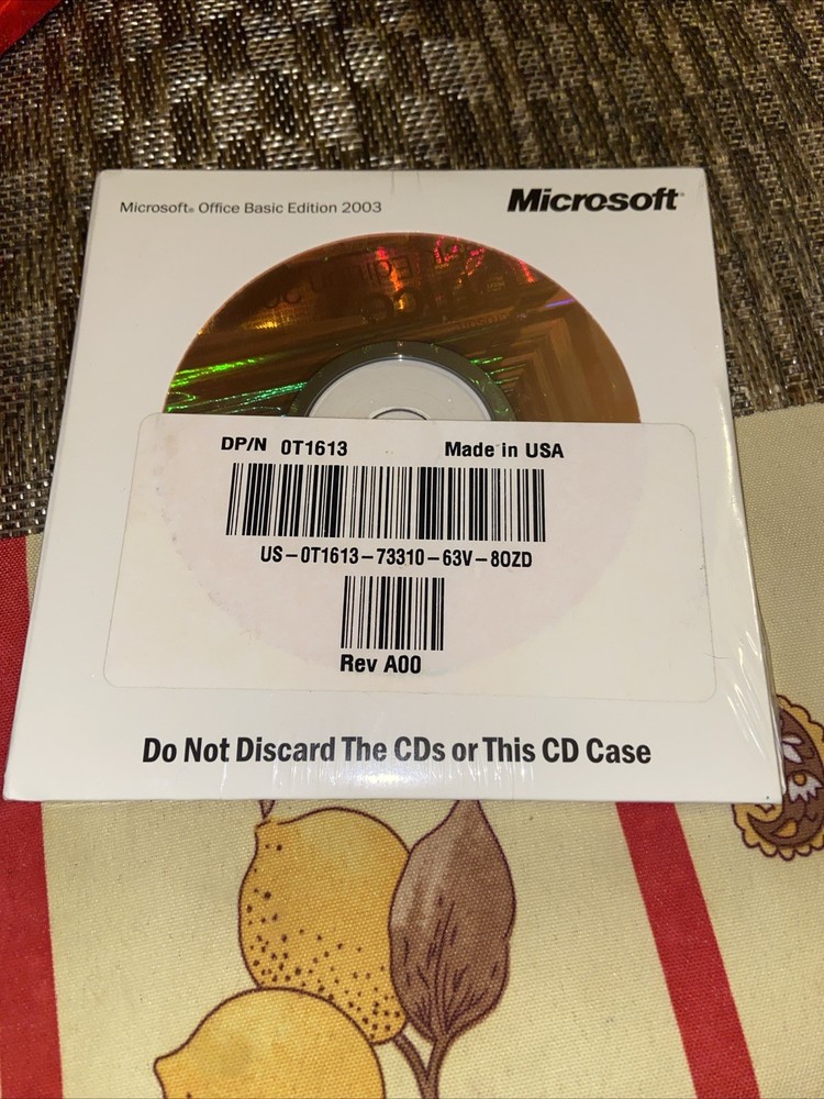 *NEW SEALED* Microsoft Office Basic Edition 2003 | English Version w/Product Key