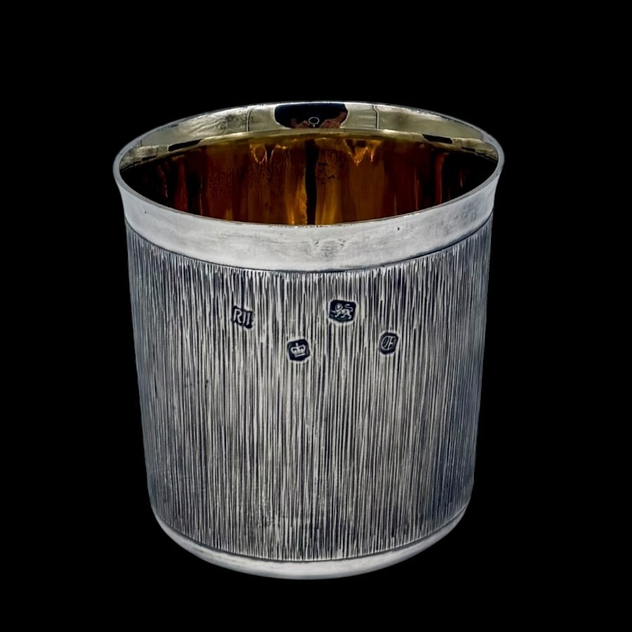 Modern Sterling Silver Beaker Sheffield 1973
