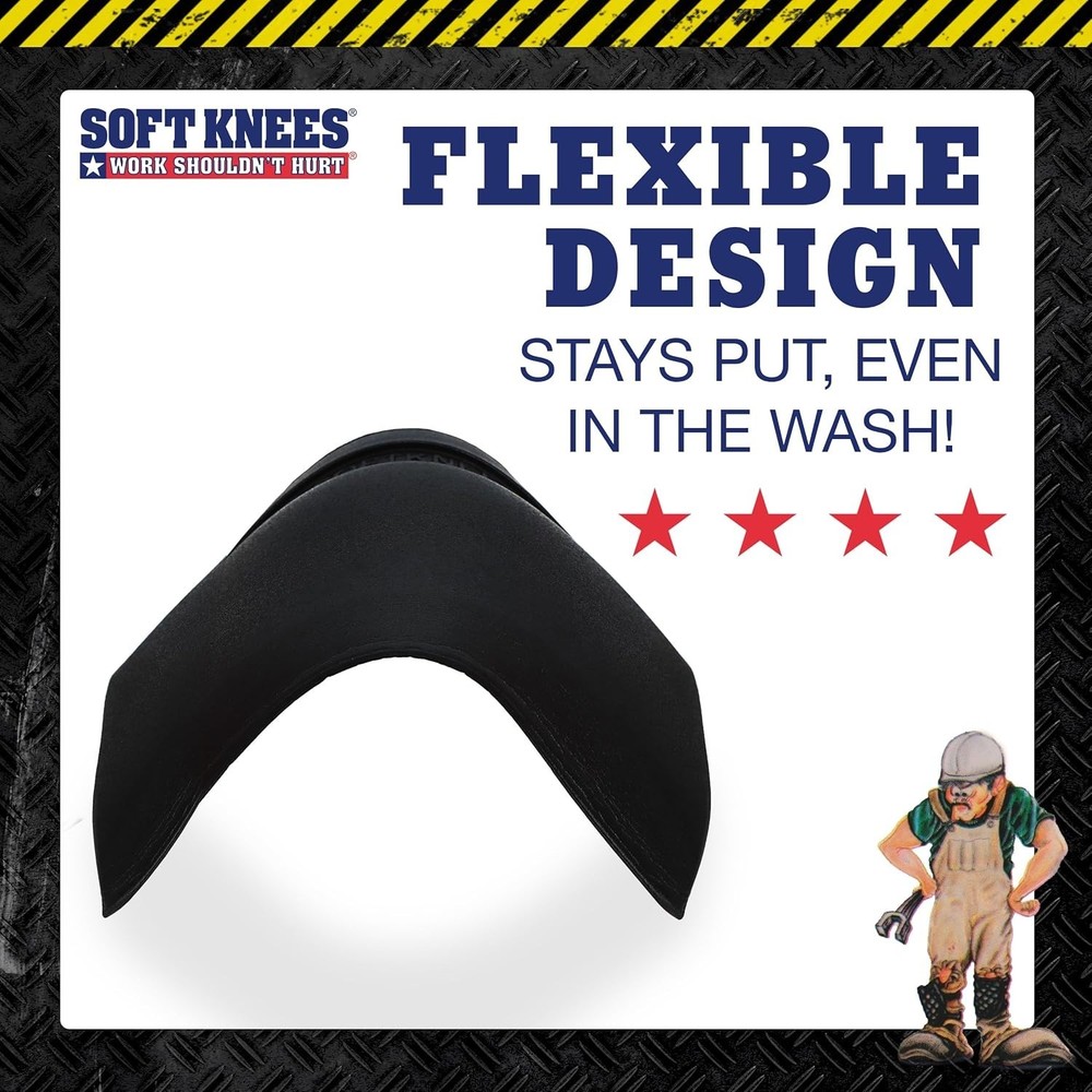 Lightweight Knee Inserts for Pants, Comfortable Protection