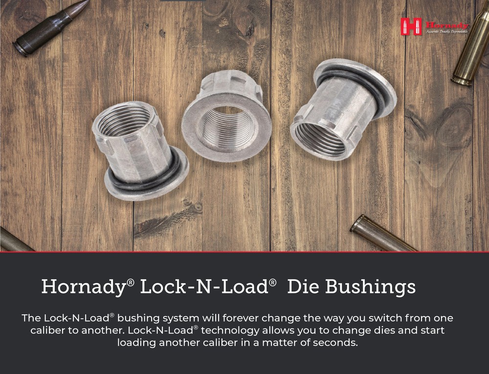 Hornady Lock-N-Load Die Bushings, 10 Pack