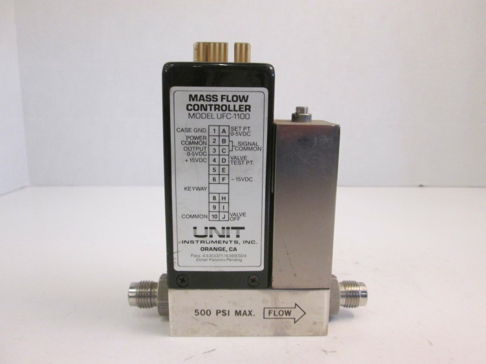Unit UFC-1100 Mass Flow Controller, SIH4, 5 SLM, Used