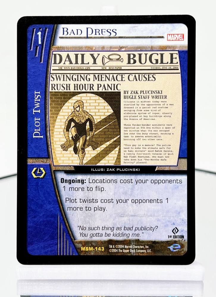 Upper Deck Vs System Bundle DSM vs MSM NM-MP Near-Complete Sets (329/330) 1st Ed