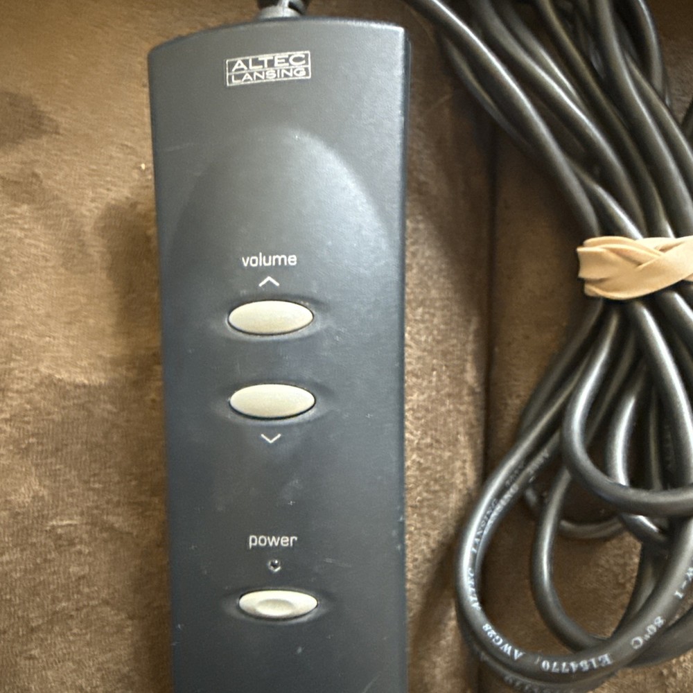 Altec Lansing Wired Volume Controller 2100 Speaker System Remote Control Unit
