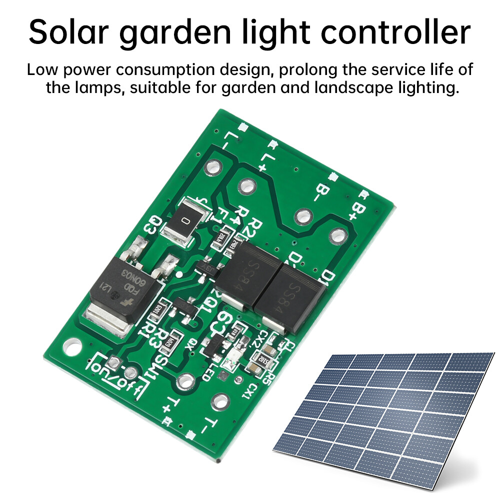 3.2V-15V Solar Light Circuit Control Board Solar Light Controller PCBA Board