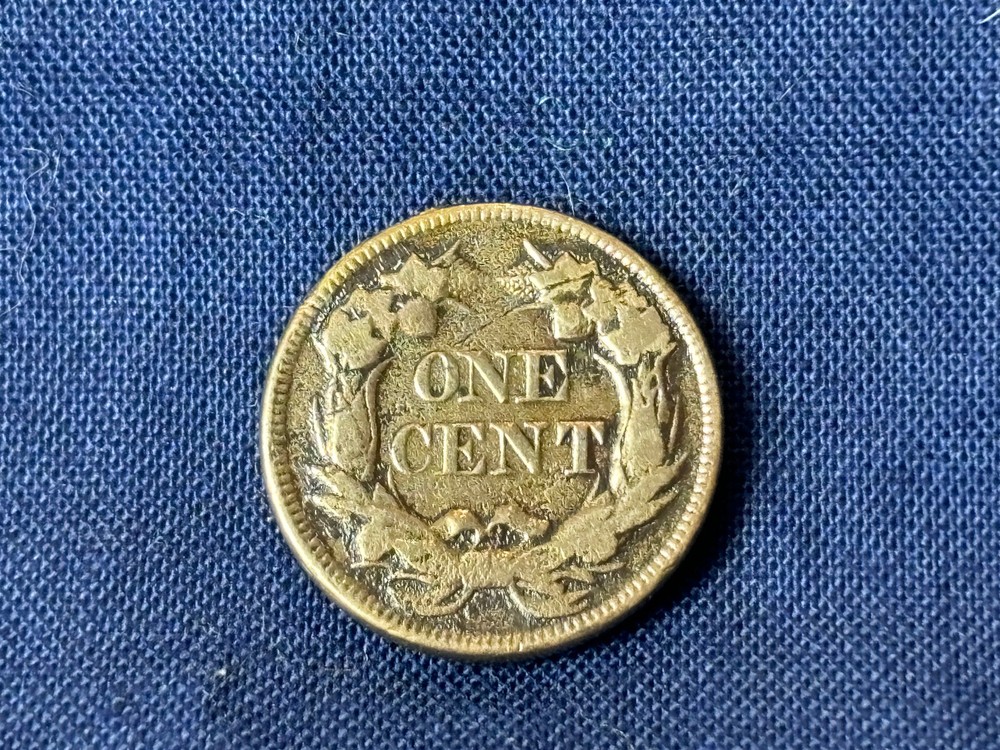 1857 Flying Eagle One Small Cent Penny