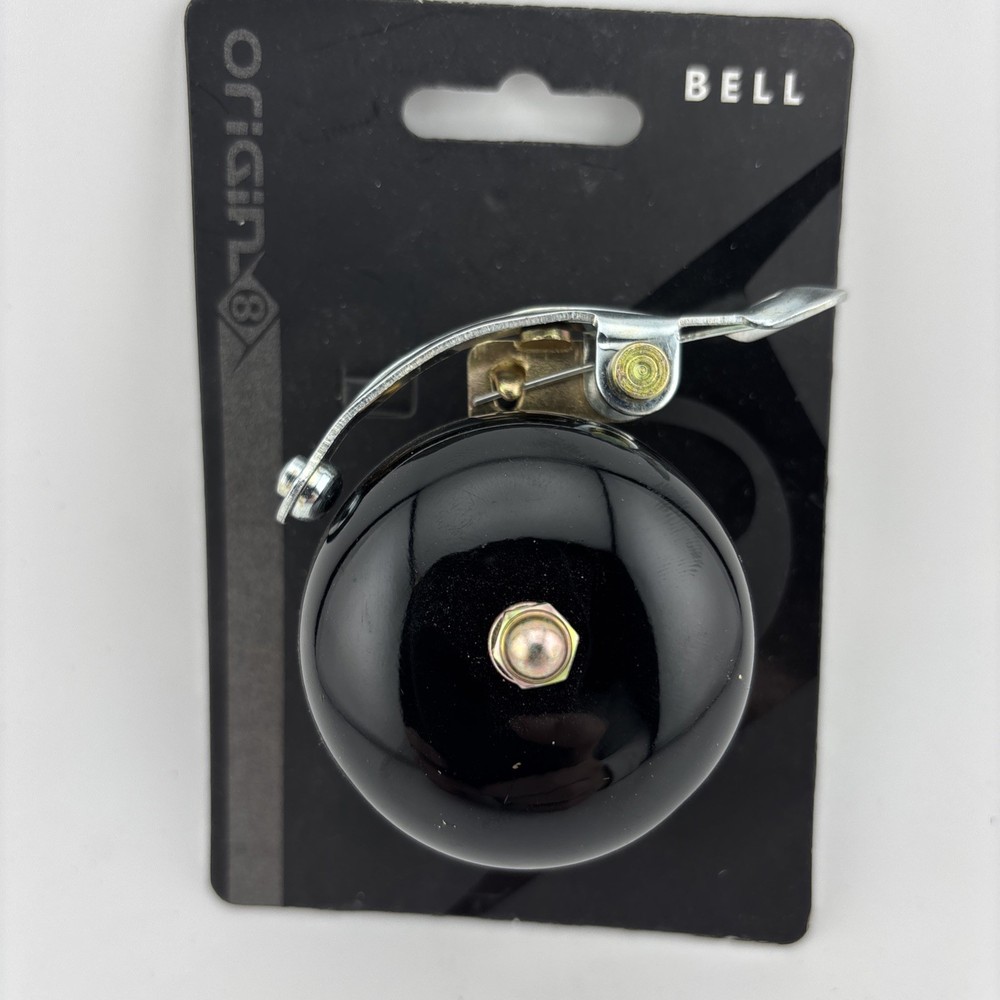 Origin8 Time Clock Bell Black Mallet High-Quality Solid Brass Bell