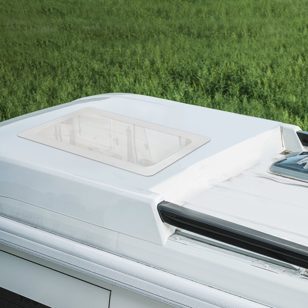 18" x 34" For RV Camper Skylight Exterior Smoky Color Skylight Cover Roof Top