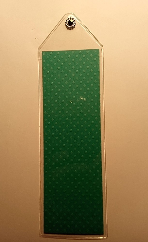Dot Bookmarks w/ Bookmark Sleeves, sparkle crystal