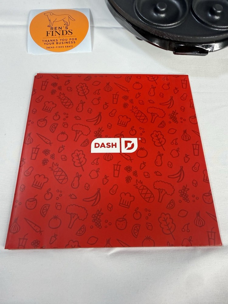 Dash Express Mini Donut Maker Aqua Non-Stick Coating. NEW OPEN BOX