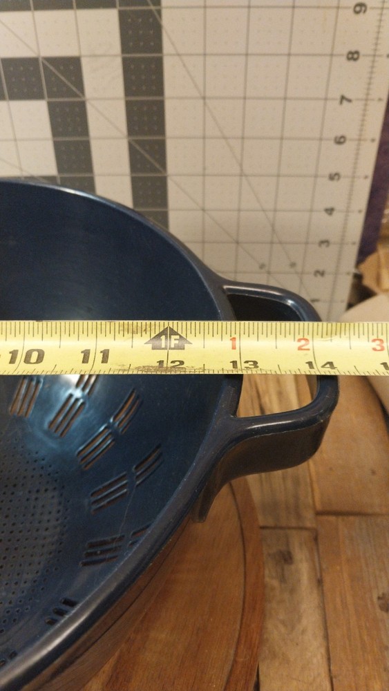Dansk Blue Plastic Colander