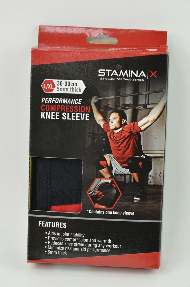 Stamina | X Performance Compression One Knee Sleeve 36- 39 Cm L/XL