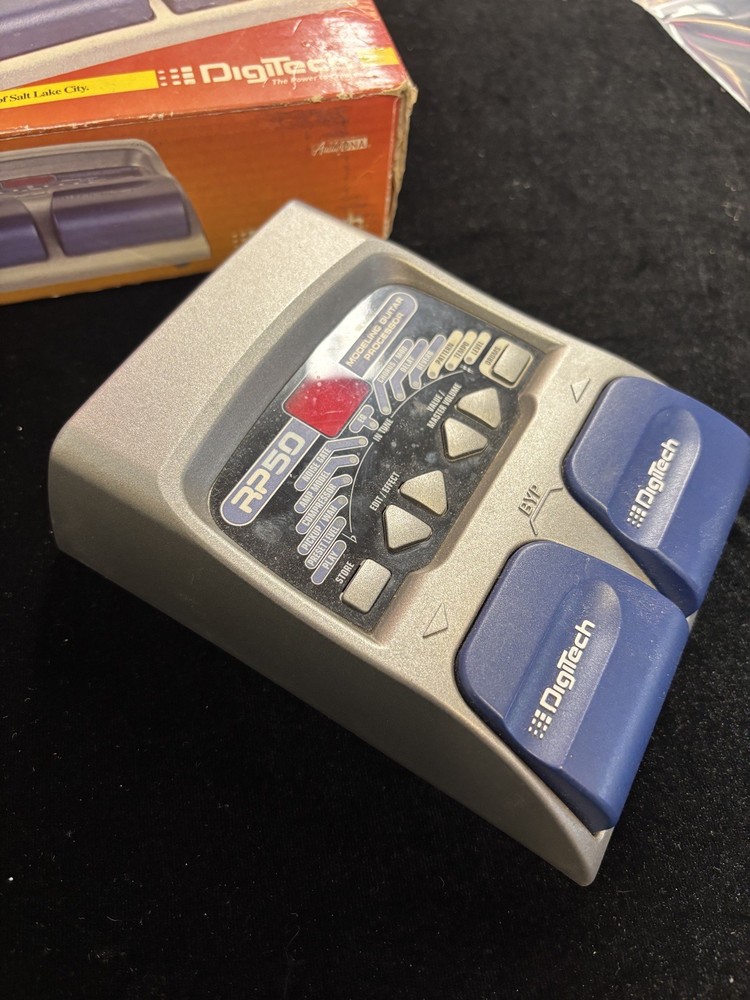 DigiTech RP50 Multi-Effect Modeling Guitar Pedal Processor w/box