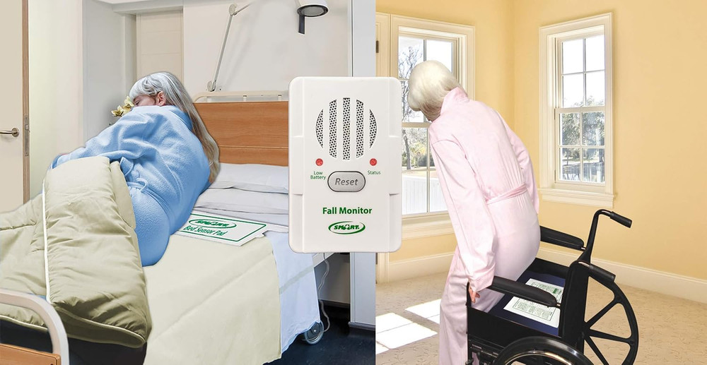® Bed and Chair Exit Alarm System for Fall/Wandering Prevention – Know When They