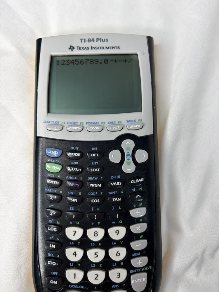 Texas Instruments TI-84 Graphing Calculator - Black