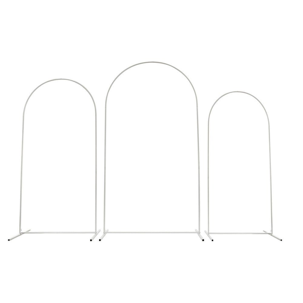 Arch Backdrop Stand, Wedding Arch Stand,candy buffets, dessert tables,3pcs