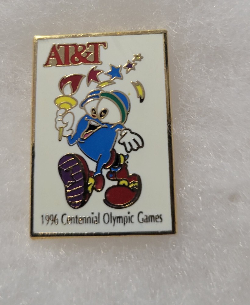 1996 ATLANTA AT&T IZZY OLYMPIC PIN