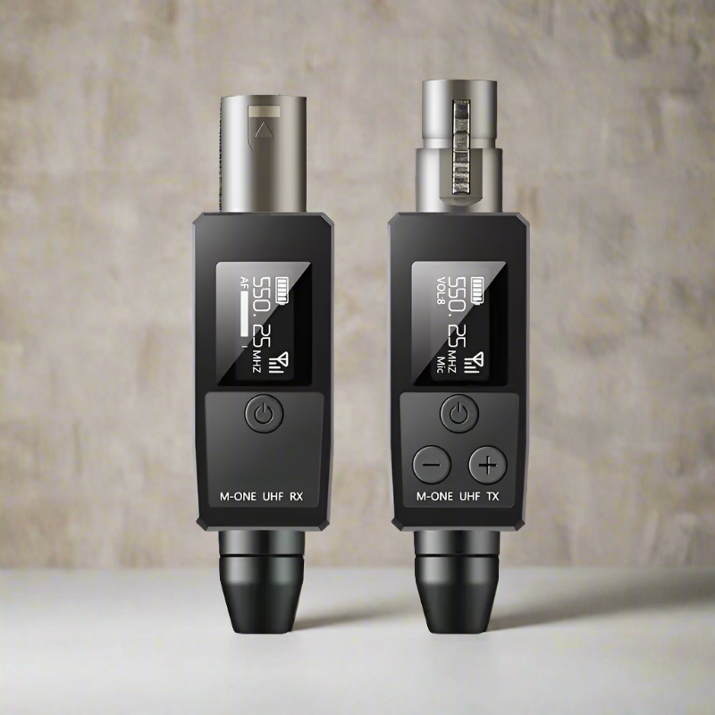 VK-38 UHF Wireless Microphone Converter XLR Transmitter And Receiver For Dynamic