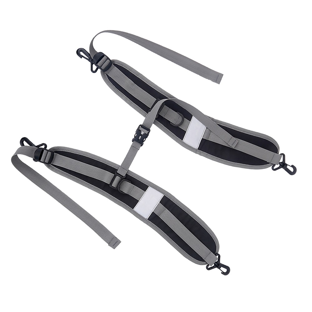 1 Pair Waterproof Nylon Adjustable Shoulder Straps Replacement for Backpack