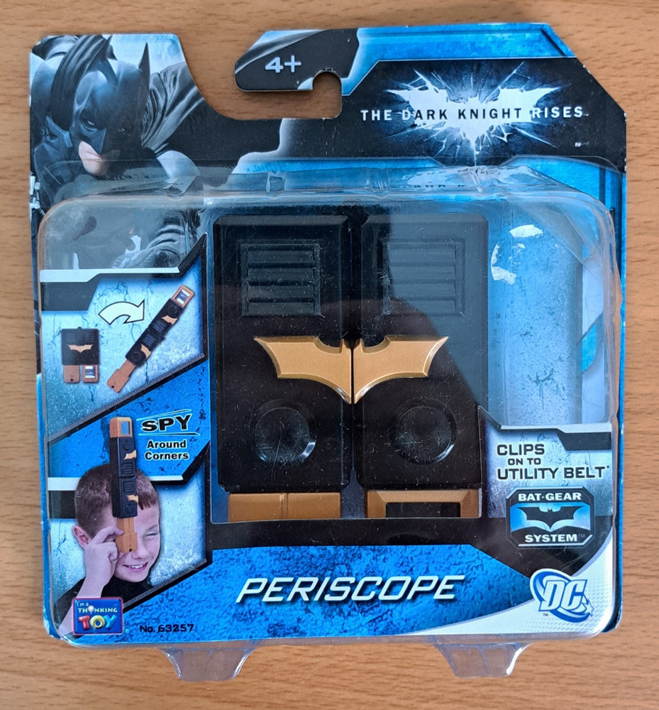 Batman Dart Knight RIses Periscope - Bat Gear System - 2012 Sealed - Thinkway