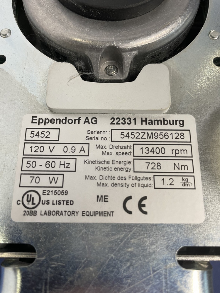 Eppendorf Mini Spin 5452