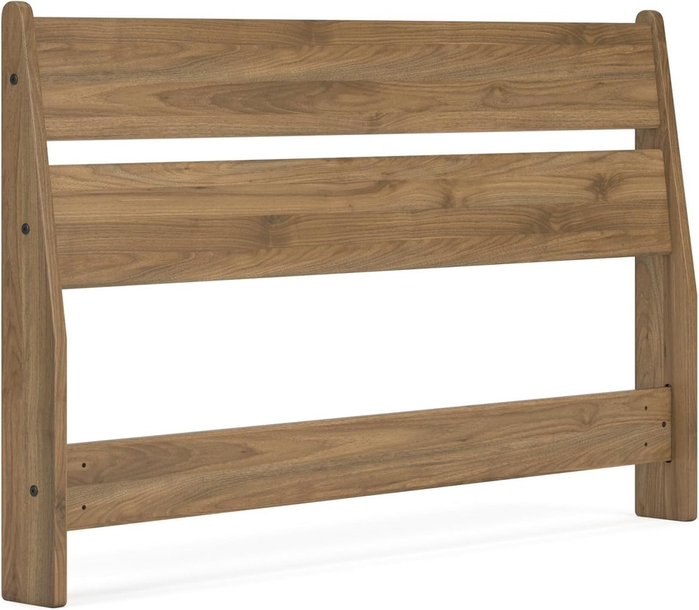 Deanlow Sturdy Full Panel Headboard in Rustic Style - Perfect for Modern Spaces