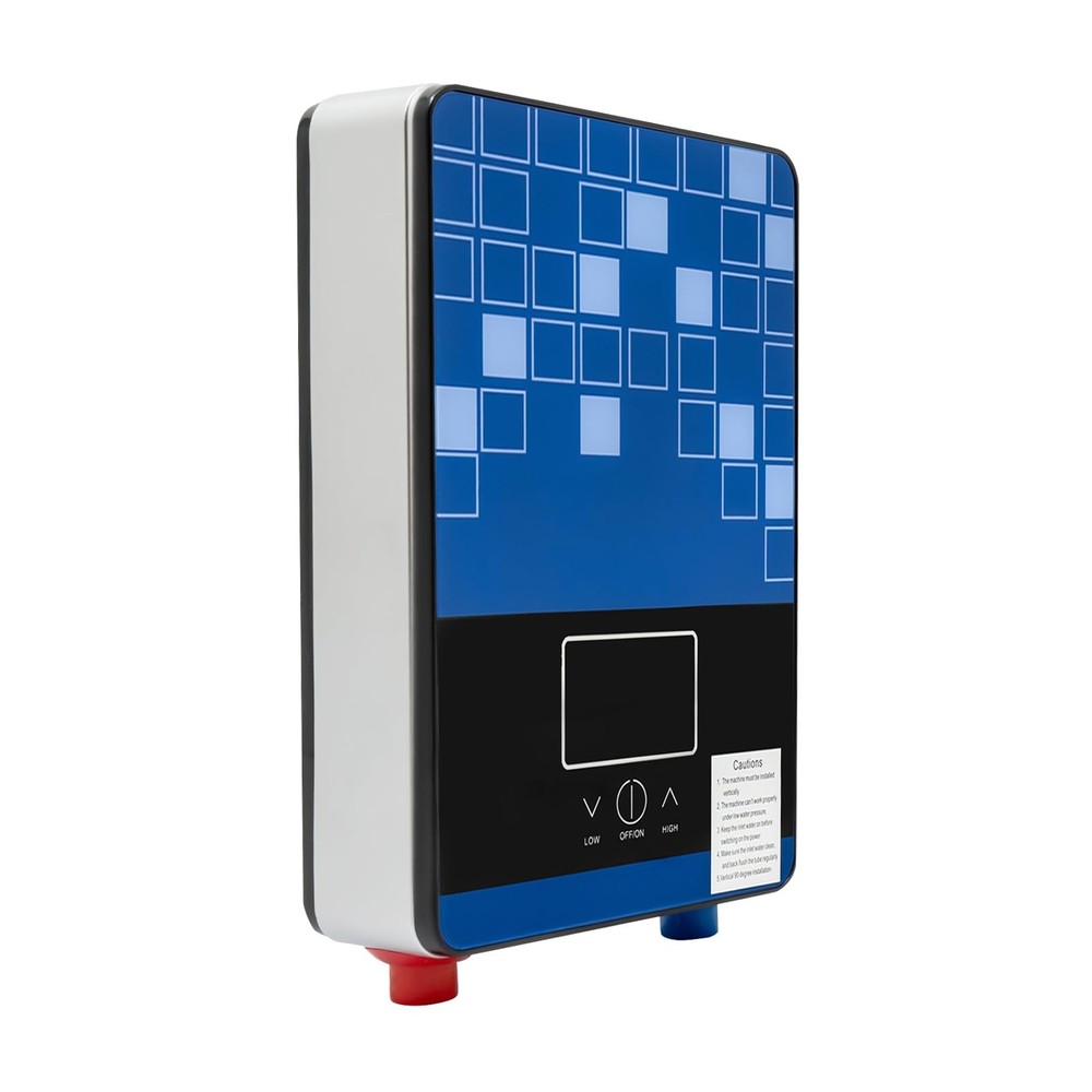 4500W 110V Electric Water Heater Tankless, 30-55℃/86-131°F Adjustable Instant...