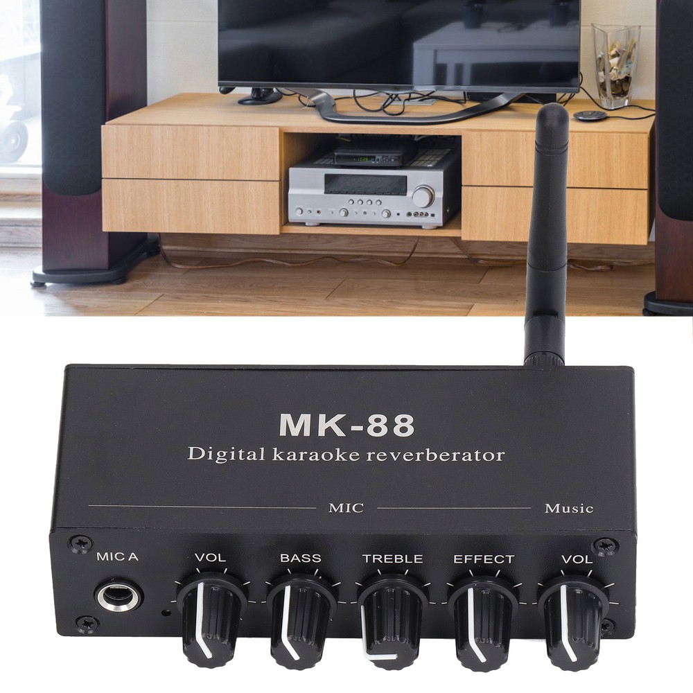 Digital Reverberator Amplifier Stereo System Processor